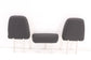 2022-24 Chevrolet Silverado LT-L Rear RH LH and Center 2nd Row Seat Headrest Set - Alshned Auto Parts