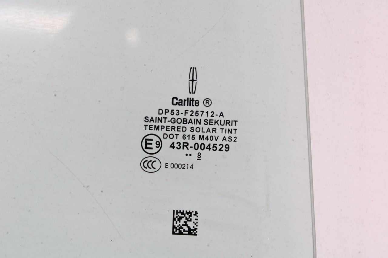 2013-2020 Lincoln MKZ Reserve Rear Right Side Door Window Glass DP5Z-5425712-A - Alshned Auto Parts
