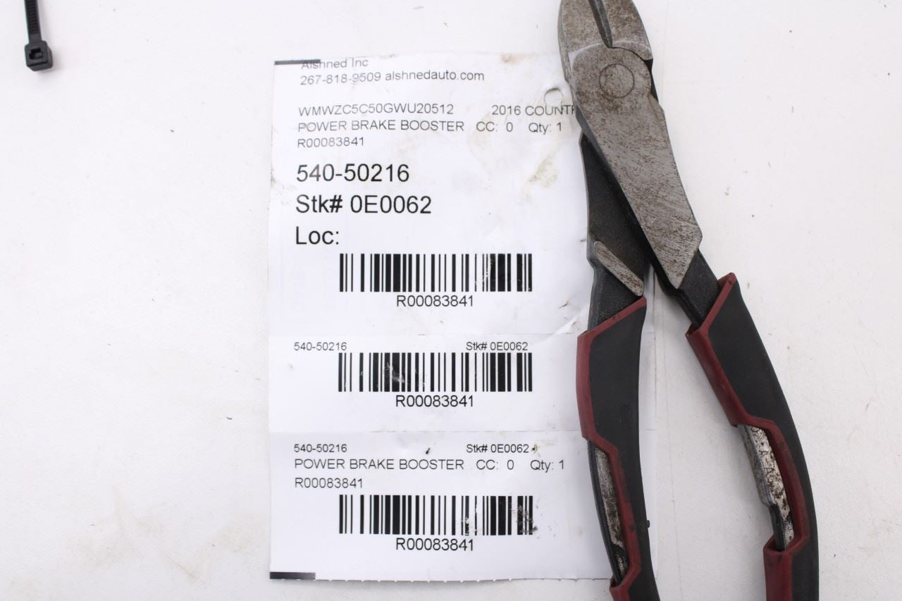 2010-16 Mini Countryman Cooper S Power Brake Booster and Master Cylinder 686354115