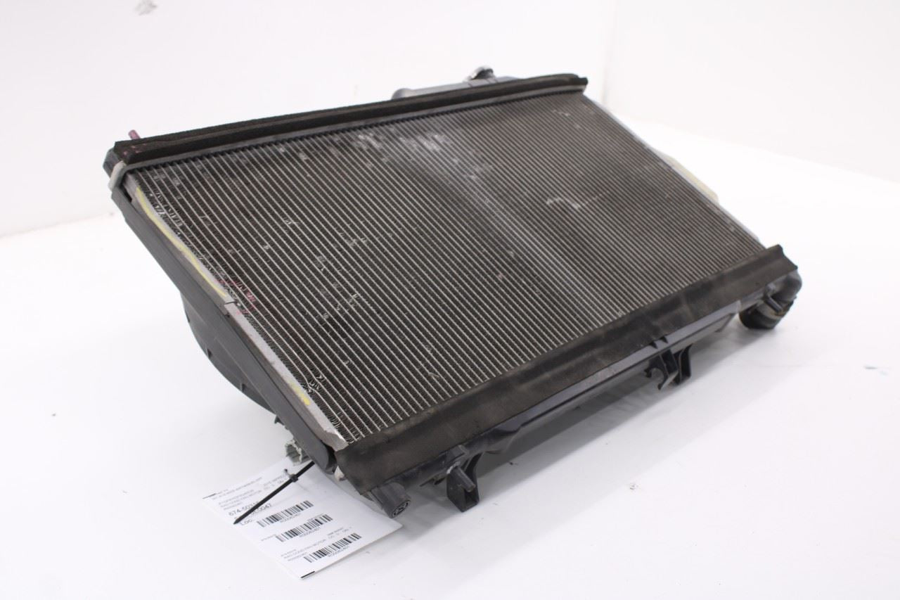 12-16 Subaru Impreza Sport Premium 2L Engine Radiator w/ Cooling Fan Motor Assy3