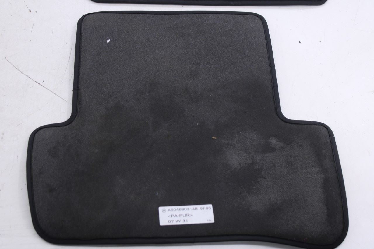 2007-14 Mercedes-Benz C350 Sport Front Rear RH and LH Side Carpet Floor Mats Set - Alshned Auto Parts