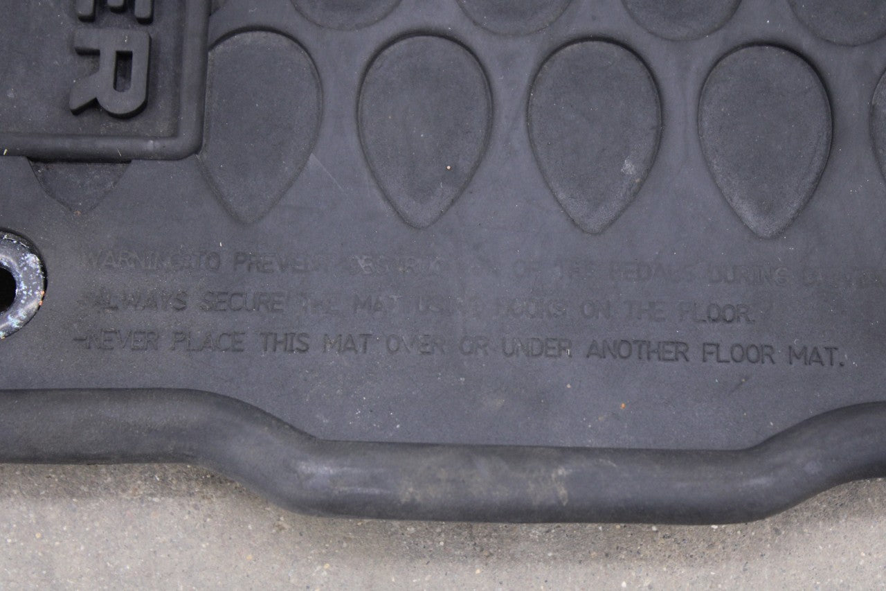 11-25 Mitsubishi Outlander Sport SE Front Rear RH LH and Trunk Floor Rubber Mats - Alshned Auto Parts