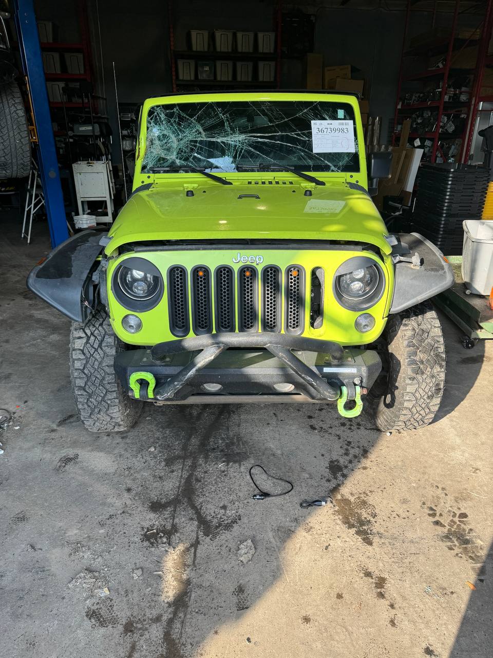 2016 Jeep Wrangler Hypergreen - Alshned Auto Parts