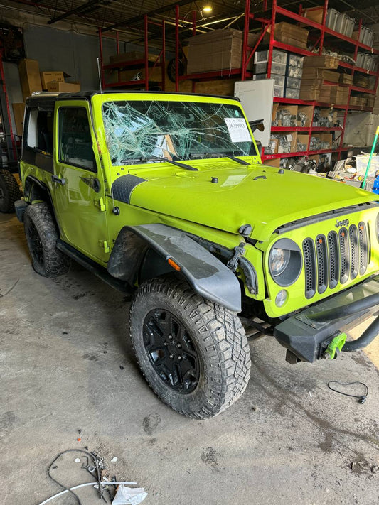 2016 Jeep Wrangler Hypergreen - Alshned Auto Parts