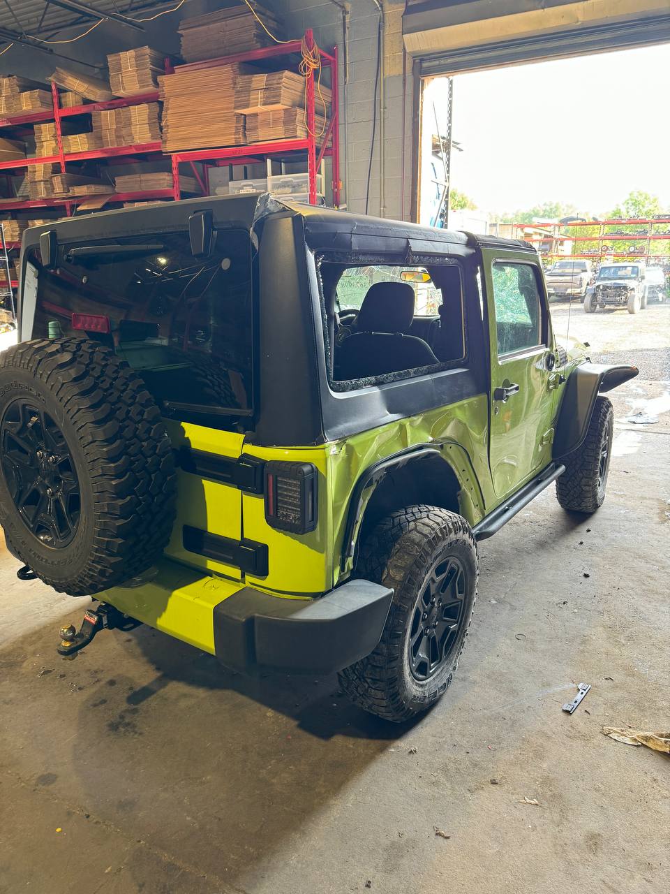 2016 Jeep Wrangler Hypergreen - Alshned Auto Parts