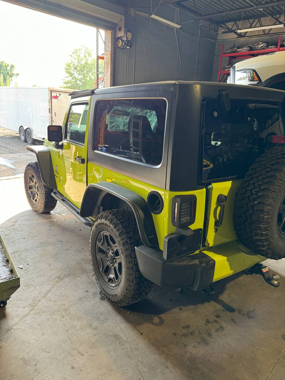 2016 Jeep Wrangler Hypergreen - Alshned Auto Parts