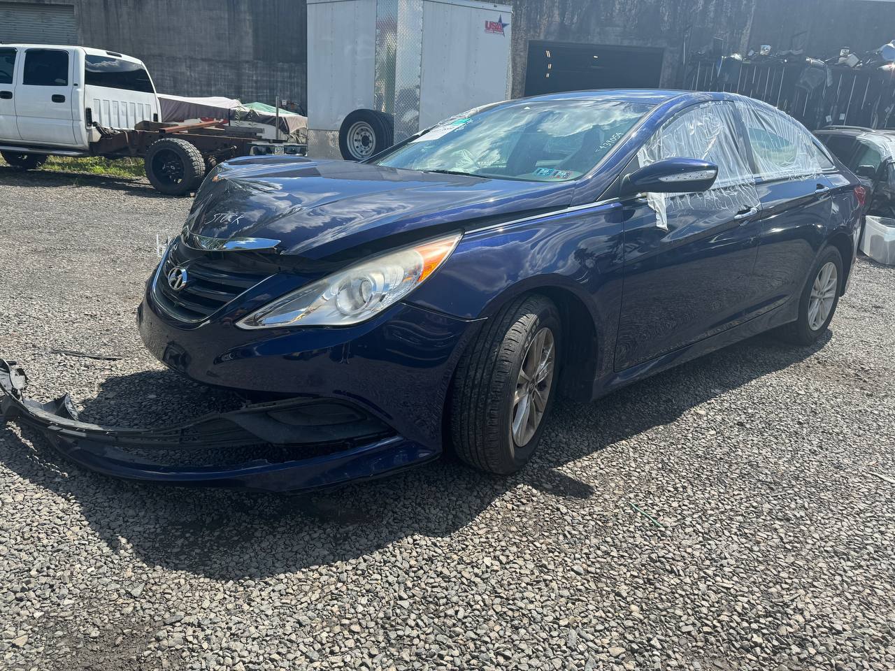 2014 Hyundai Sonata GLS Blue - Alshned Auto Parts