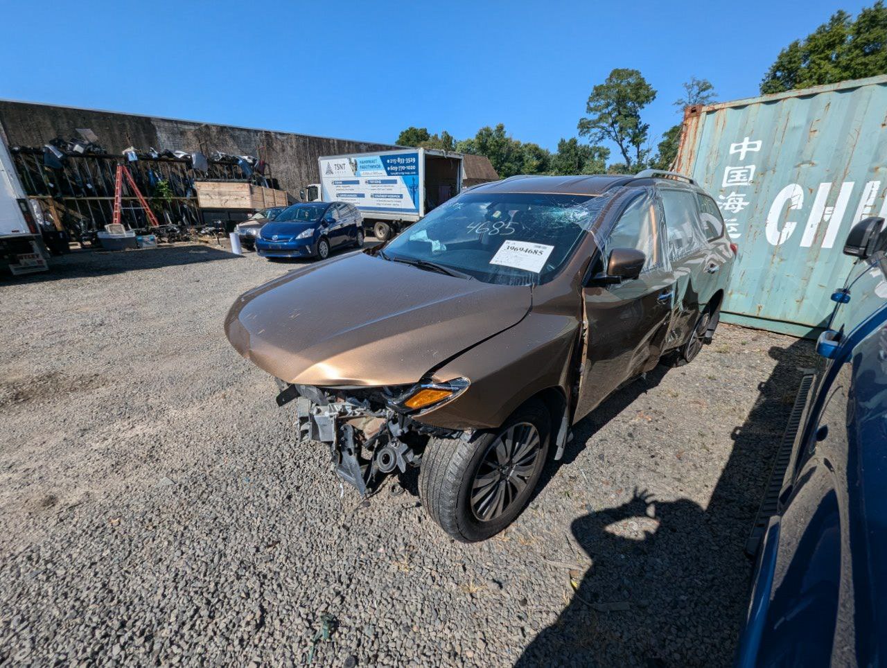 2017 Nissan Pathfinder SL Brown - Alshned Auto Parts