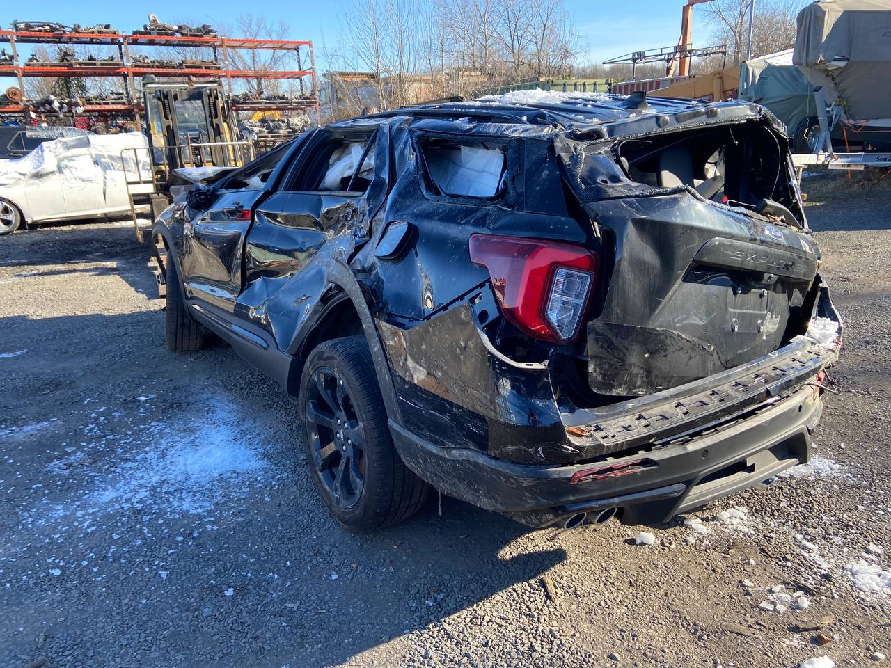 Donor vehicle 2023 Ford Explorer ST Black - Alshned Auto Parts