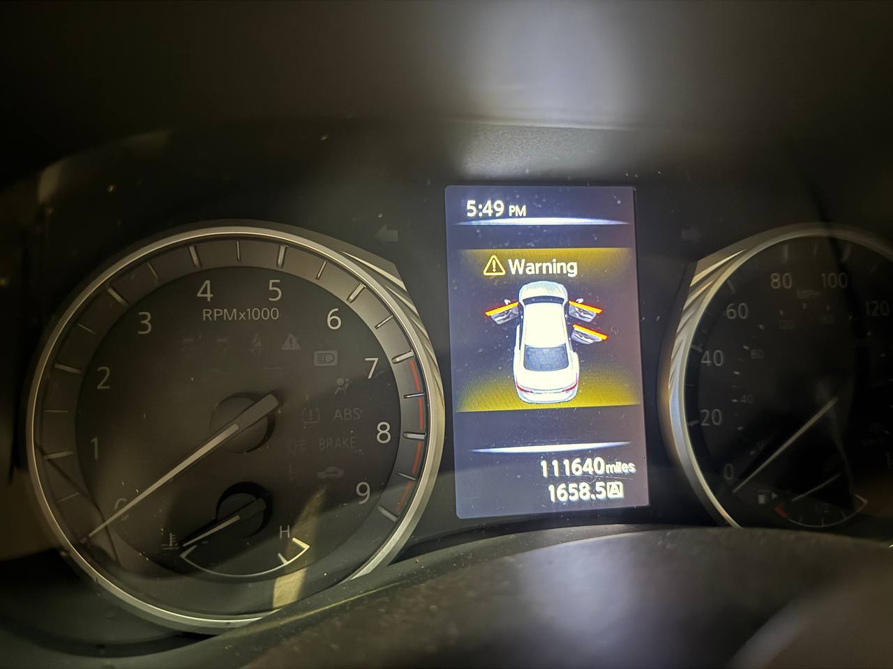 Donor vehicle 2018 Infiniti Q50 3.0T Luxe Black - Alshned Auto Parts