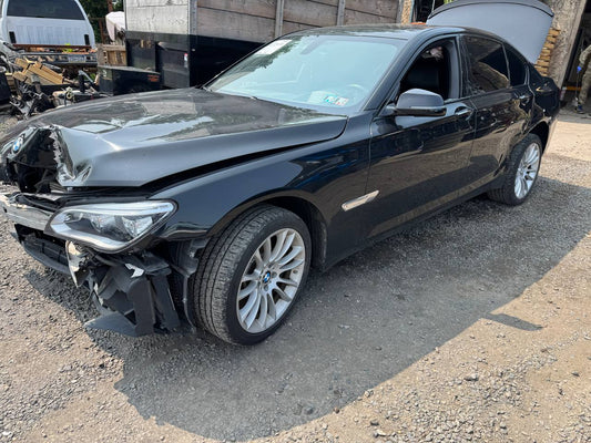 Donor vehicle 2014 BMW 750I xDrive Black - Alshned Auto Parts