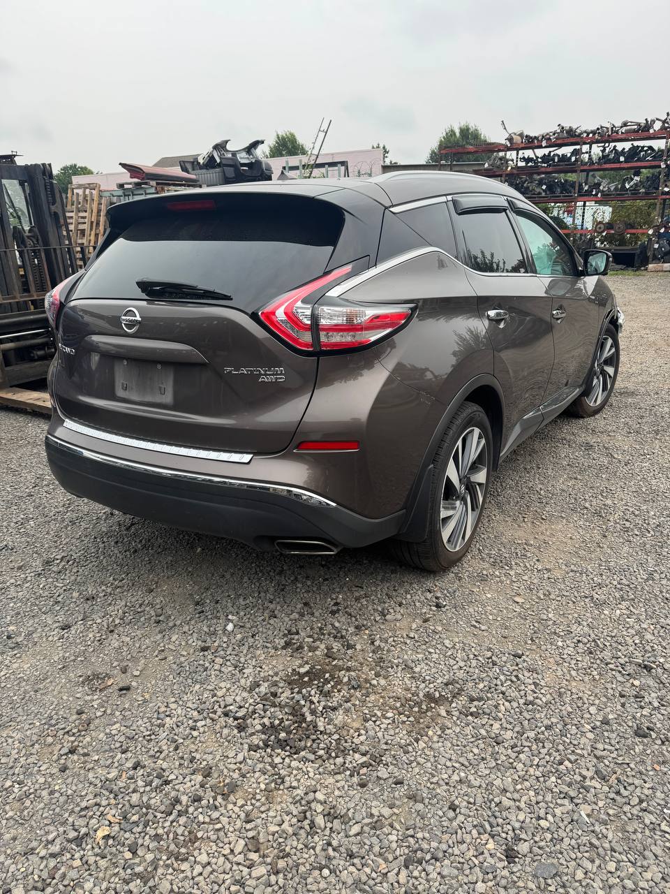 Donor vehicle 2016 Nissan Murano Platinum Brown - Alshned Auto Parts