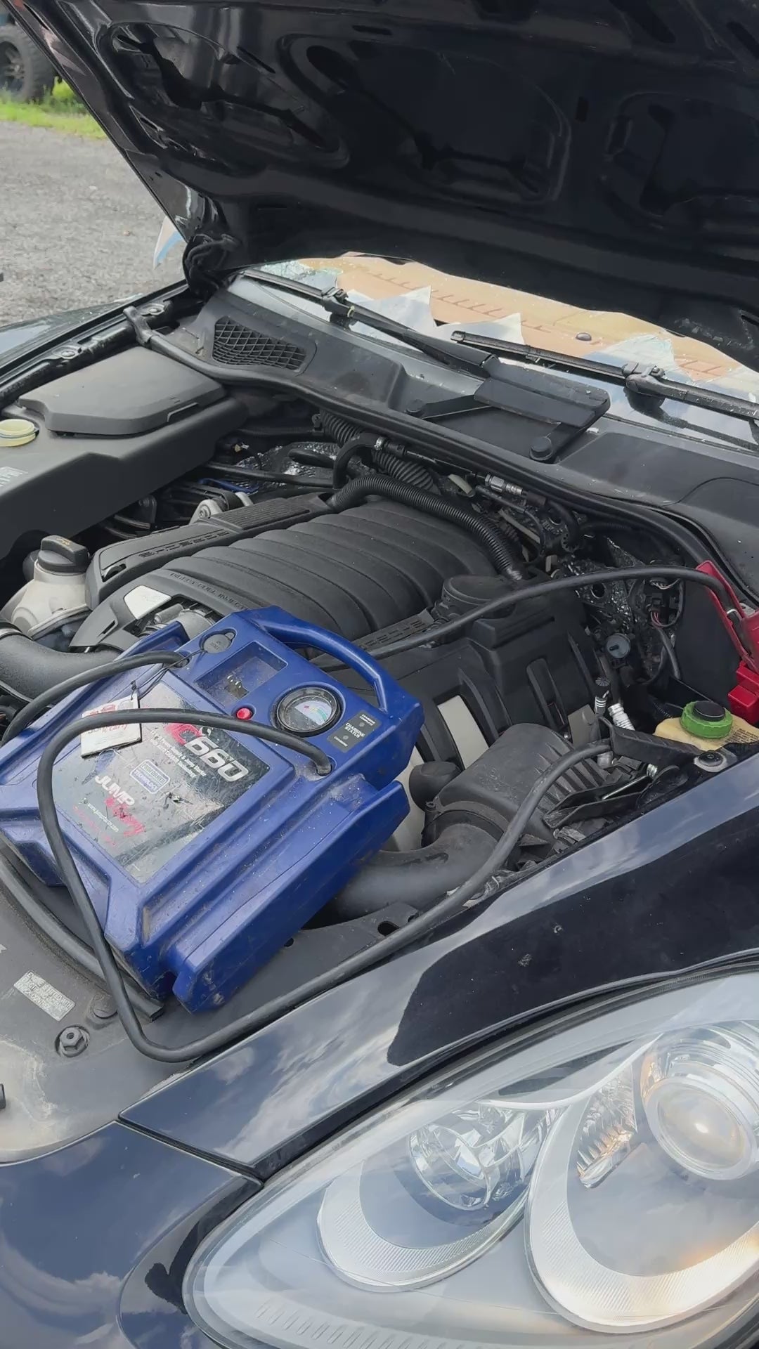 13-14 Porsche Cayenne S 4.8L Gasoline Engine Motor VIN B 5th digit w/o Turbo 91K - Alshned Auto Parts