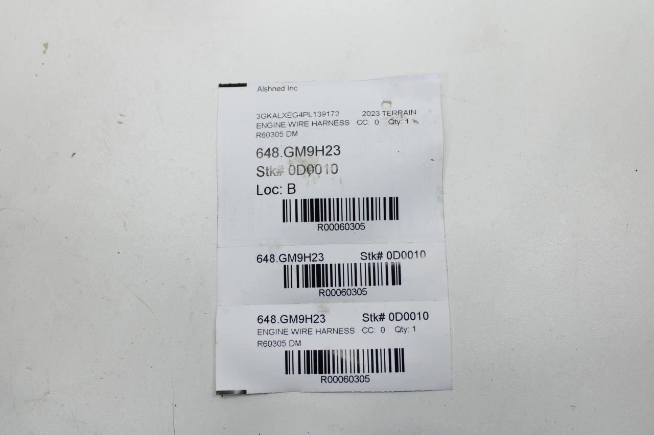 2023-2024 GMC Terrain Denali 1.5L AWD Engine Wire Harness 86824644 OEM - Alshned Auto Parts