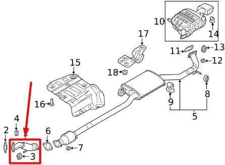 2019-20 Hyundai Santa Fe 2.4L AWD Front Exhaust System Muffler Pipe 28610-S1400 - Alshned Auto Parts