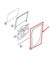 15-22 Ram ProMaster City Rear Left Sliding Door Opening Weatherstrip 68415148AA - Alshned Auto Parts
