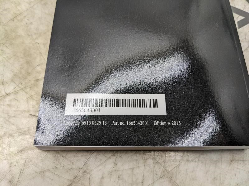 2015 Mercedes-Benz M-Class Operators Manual Set with Case 1665843801 OEM - Alshned Auto Parts