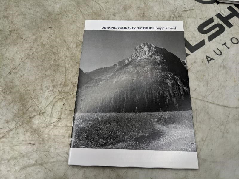 2017 Ford Escape Owners Manual Set with Case HJ5J-19A321-AC OEM - Alshned Auto Parts