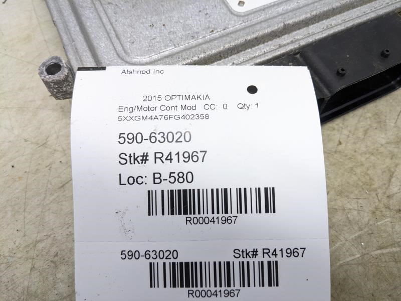 2014-2015 Kia Optima Engine Control Module ECU ECM 39108-2GBH6 OEM - Alshned Auto Parts