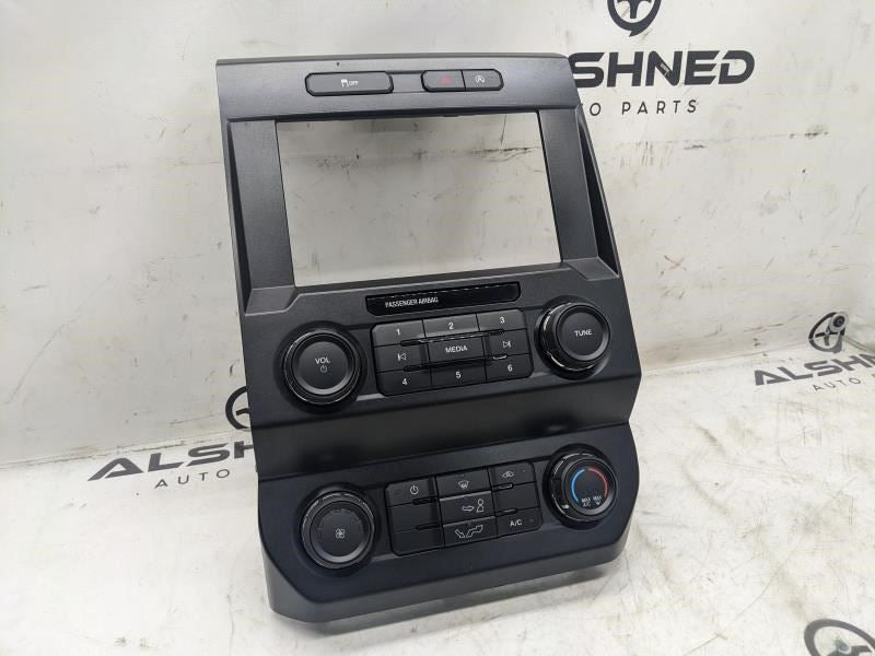 19-20 Ford F150 Radio Audio Climate Control Panel Faceplate KL3T-18E243-CED OEM - Alshned Auto Parts