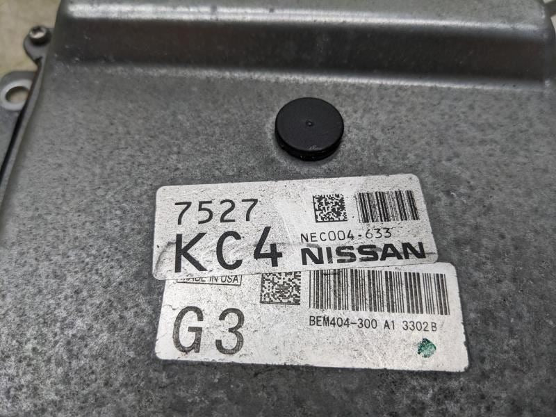 2013 Nissan Sentra 1.8L  Engine Computer Control Module ECU ECM NEC004-633 OEM - Alshned Auto Parts