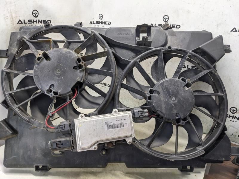 10-12 Lincoln MKZ 3.5L Dual Radiator Cooling Fan Motor Assembly 9E5Z-8C607-C OEM - Alshned Auto Parts