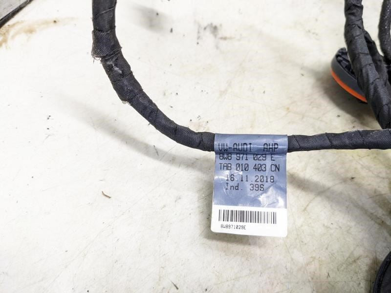 2018-23 Audi S5 Sportback Front Left Driver Door Wire Harness 8W8-971-029-E OEM - Alshned Auto Parts