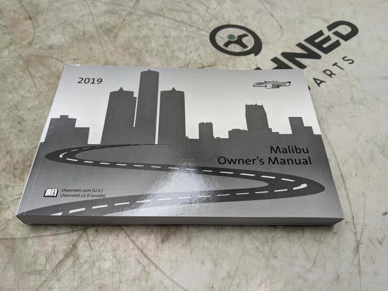2019 Chevrolet Malibu Owners Manual set 84074155A OEM - Alshned Auto Parts