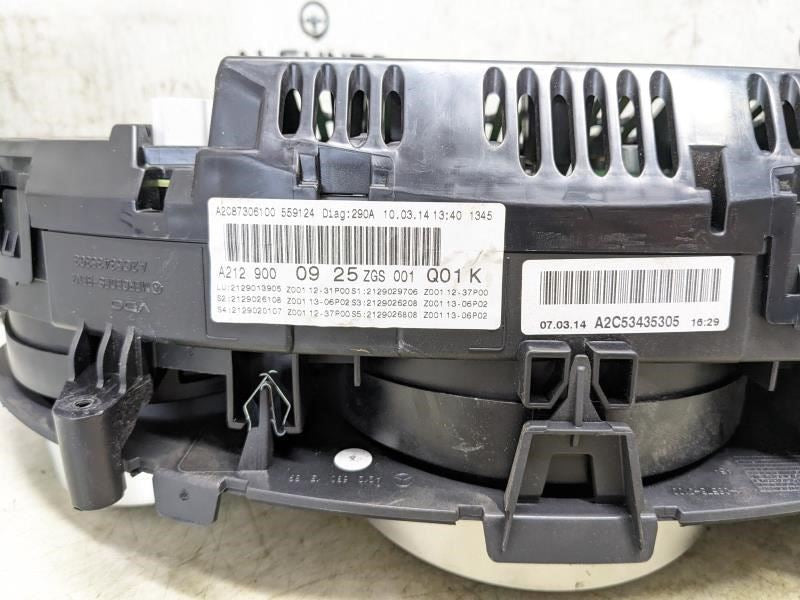 14-16 Mercedes-Benz E350 Speedometer Gauge Instrument Cluster 91K mph 2129000925 - Alshned Auto Parts