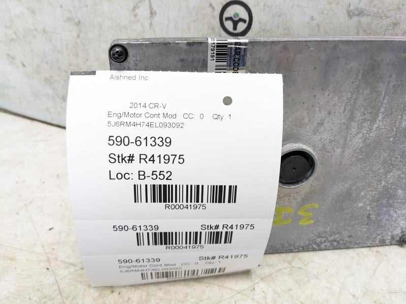 2013-2014 Honda CR-V 2.4L Engine Control Module ECU ECM 37820-R5A-A66 OEM - Alshned Auto Parts