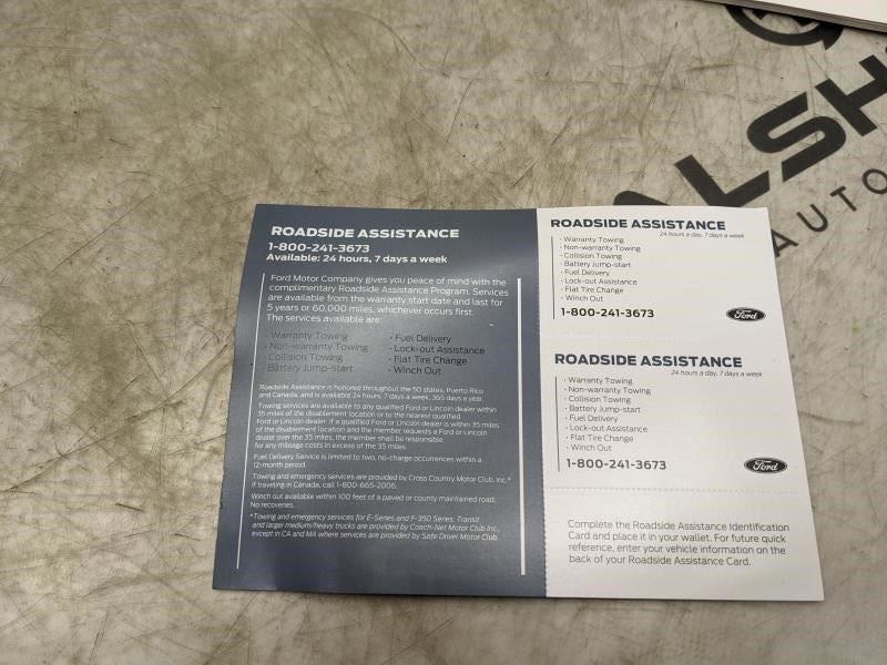 2016 Ford Fusion Owners Manual set GE5J-19A321-AA OEM - Alshned Auto Parts