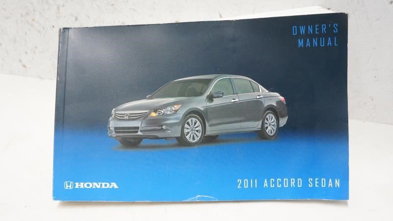 2011 Honda Accord Sedan Owner's Manual - Alshned Auto Parts