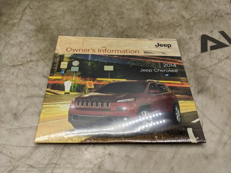 2014 Jeep Cherokee User Guide Set with Case 14KL74-926-AA 14KL74-426-AA OEM - Alshned Auto Parts