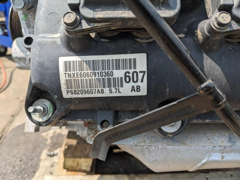 2019 Ram 1500 Laramie 5.7L V8 FI DOHC 16V NF2 Engine 68209607AB OEM *ReaD* - Alshned Auto Parts