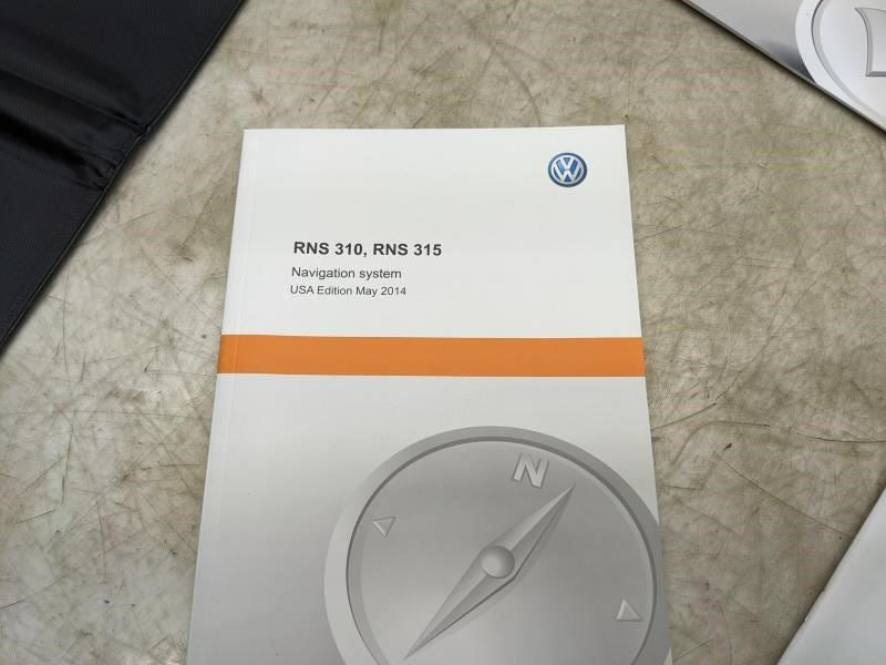 2015 Volkswagen Jetta U.S. Edition Owners Manual Set with Case 1525U1JT623 OEM - Alshned Auto Parts