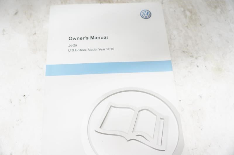 2015 Volkswagen Jetta Owner's Manual Book Set with Case - Alshned Auto Parts