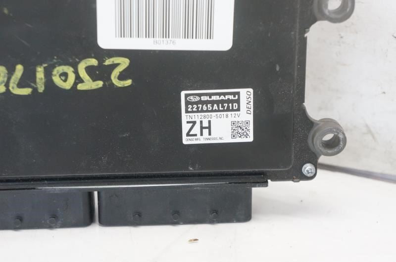 17-18 Subaru Impreza Engine Computer Control Module ECU ECM 22765AL71D OEM *ReaD - Alshned Auto Parts