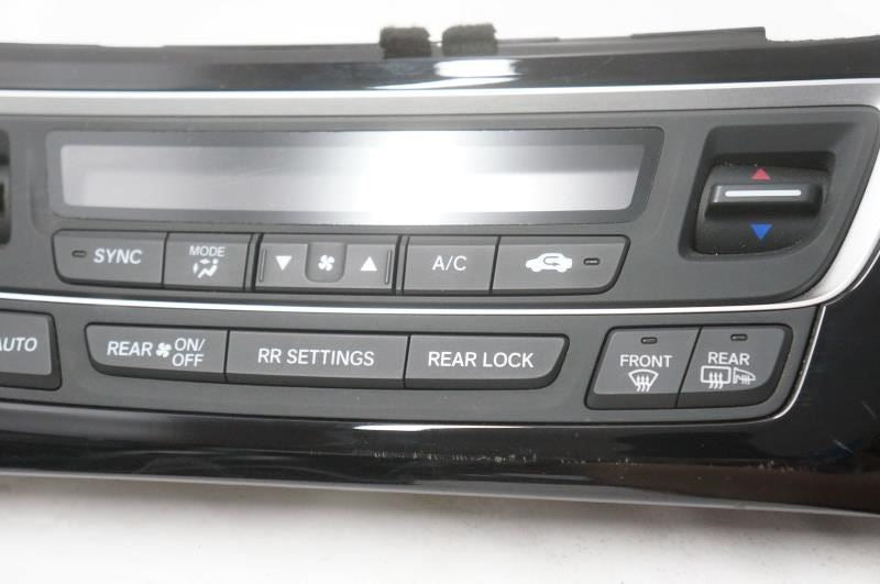 16-18 Honda Pilot AC Heater Temp Climate Control Faceplate 79600TG7 A820M1 OEM - Alshned Auto Parts