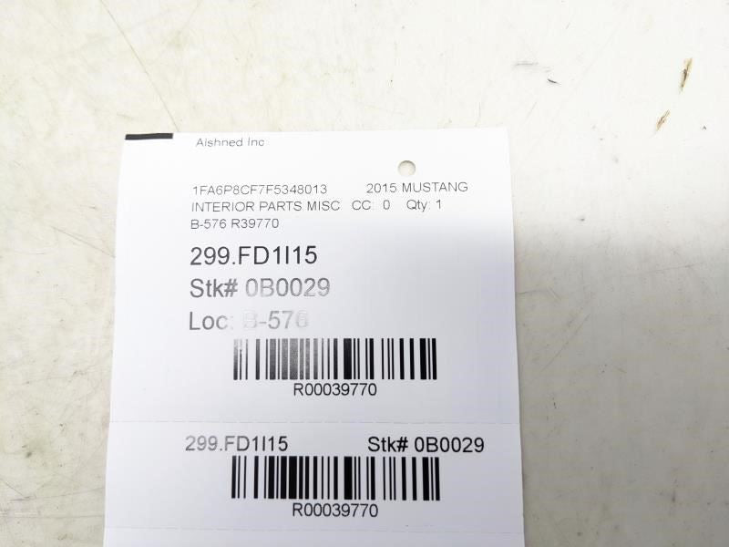 2015-2023 Ford Mustang RR LH Quarter Air Pressure Vent Grille 3C3A-54280B62 OEM - Alshned Auto Parts