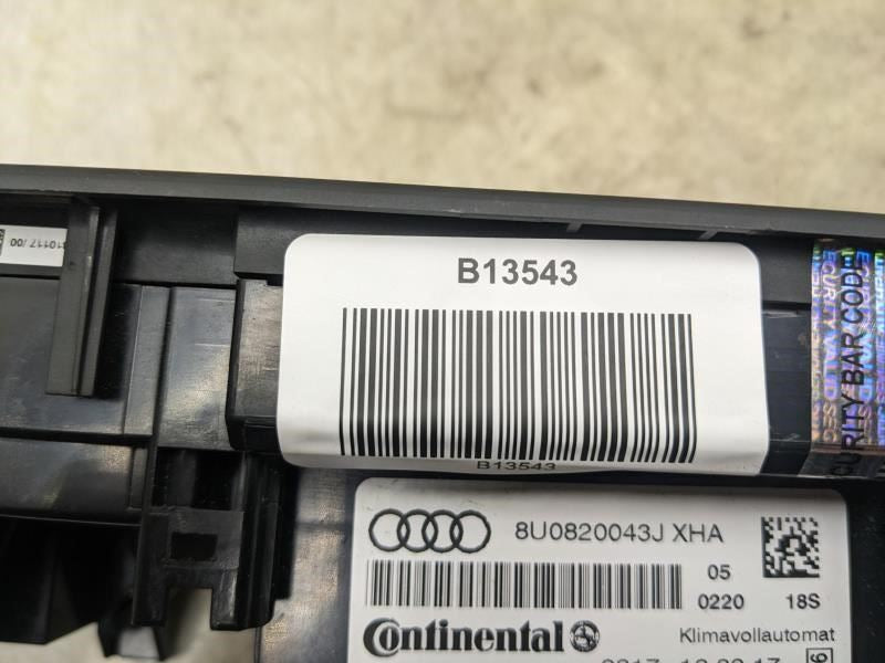 2015-2018 Audi Q3 AC Heater Temperature Climate Control 8U0820043JXHA OEM - Alshned Auto Parts