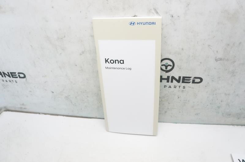 2018 Hyundai Kona Quick Reference Guide set R38145 OEM - Alshned Auto Parts