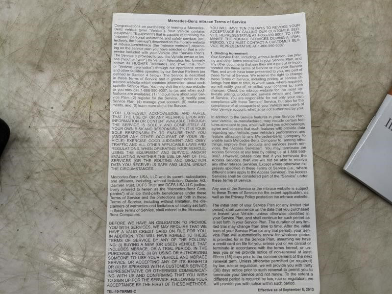 2015 Mercedes-Benz M-Class Operators Manual Set with Case 1665843801 OEM - Alshned Auto Parts