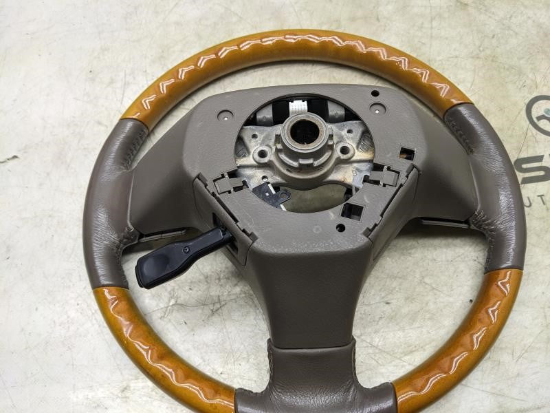 2007-2009 Lexus RX350 Wood Steering Wheel w Control Buttons 45100-48291 OEM - Alshned Auto Parts