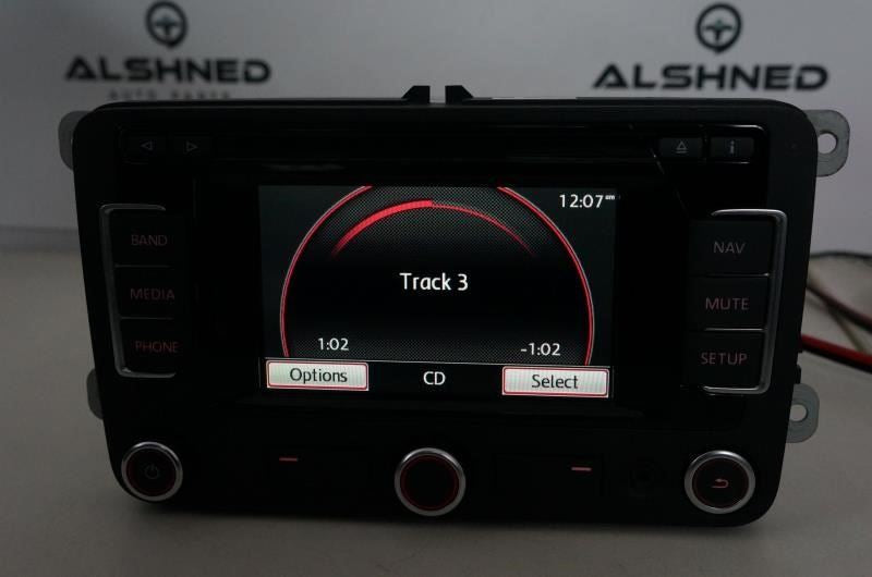 2012-2017 Volkswagen Jetta Golf AM FM Radio Navigation CD Player 1K0 035 274D - Alshned Auto Parts