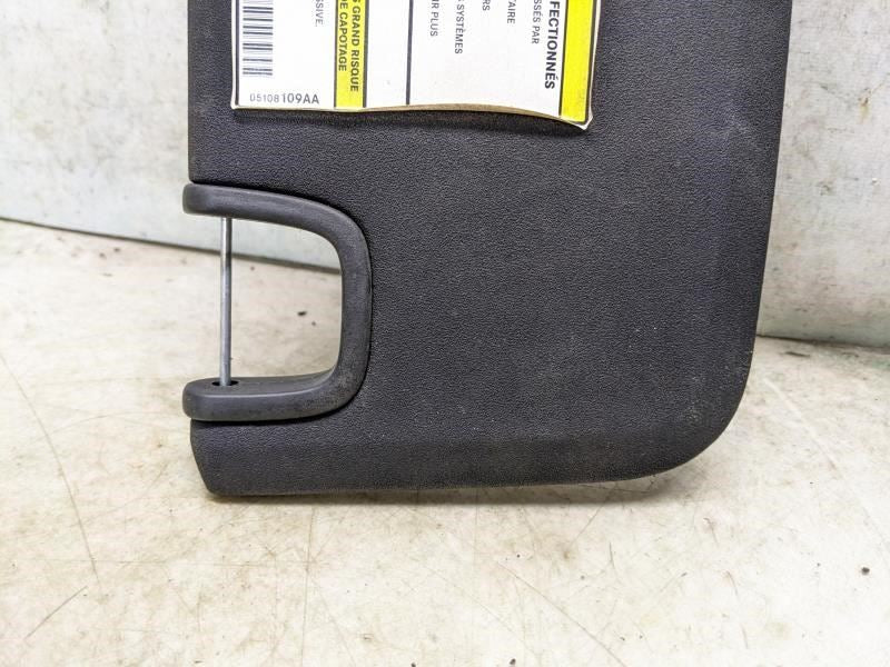 2012-2018 Jeep Wrangler Left Driver Sun Visor w Mirror 1MK33DX9AF OEM - Alshned Auto Parts
