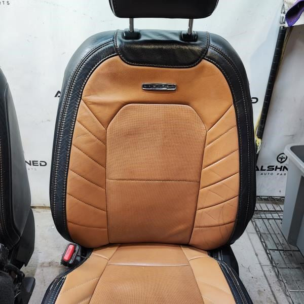 2017 Ford F150 Crew Cab Limited Front Seats Heated Leather GL3Z-1664417-CB OEM - Alshned Auto Parts