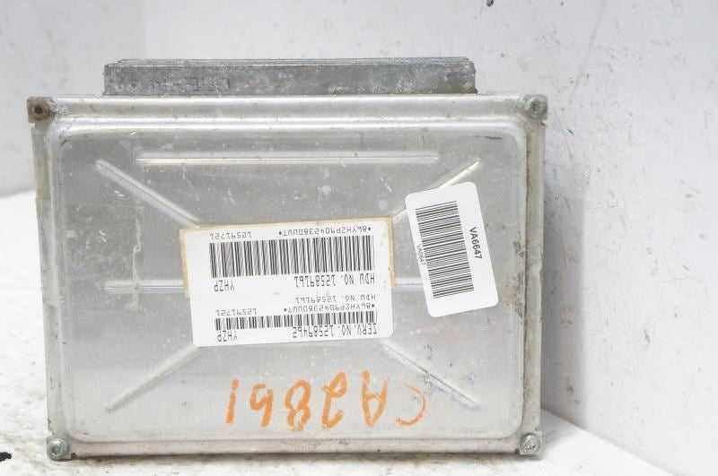 05-07 Chevrolet Express 2500 Engine Computer Control Module ECU ECM 12589462 OEM Alshned Auto Parts