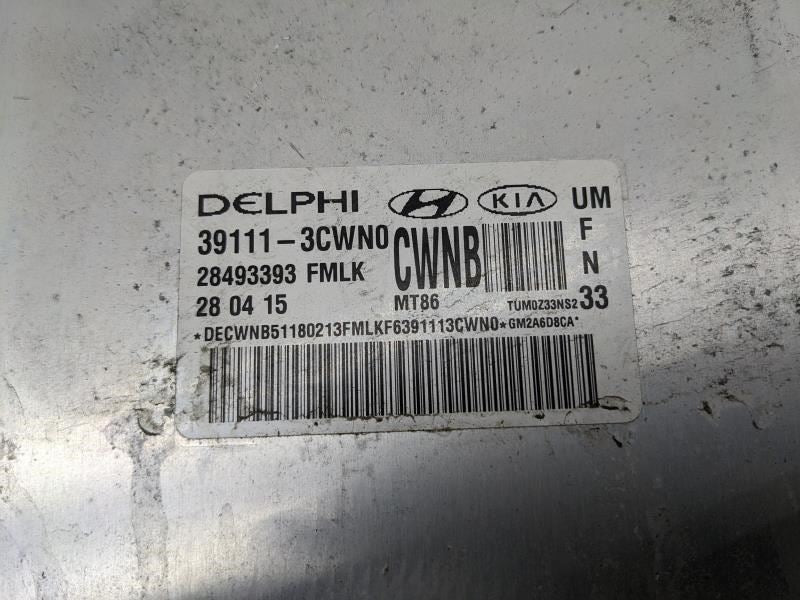 2015-2018 Kia Sorento Engine Control Module ECU ECM 39111-3CWN0 OEM - Alshned Auto Parts