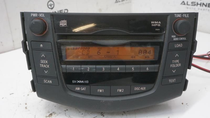 2009-2011 Toyota RAV4 AM FM 6CD MP3 Radio Receiver 86120-42300 OEM - Alshned Auto Parts