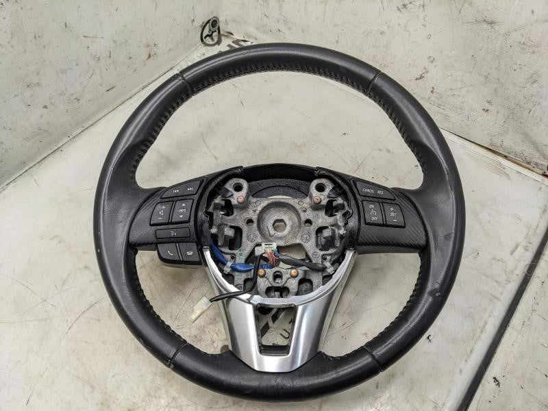 2016-17 Mazda CX-3 Steering Wheel w Control Buttons KD45-32-982B-02 OEM *ReaD* - Alshned Auto Parts